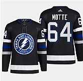 Men's Tampa Bay Lightning #64 Tyler Motte Black 2024 Stadium Series Stitched Jersey Dzhi,baseball caps,new era cap wholesale,wholesale hats